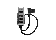 KONDOR BLUE 4-WAY D-TAP HUB WITH 1/4"-20 MOUNT
